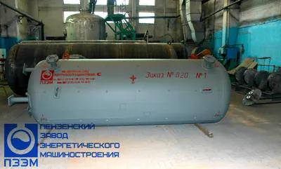 Емкость вертикальная (бак для горячей воды) объемом 4 м³