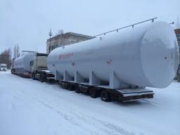 Резервуар горизонтальный стальной объемом 100 м³ РГС-100 — фото 1