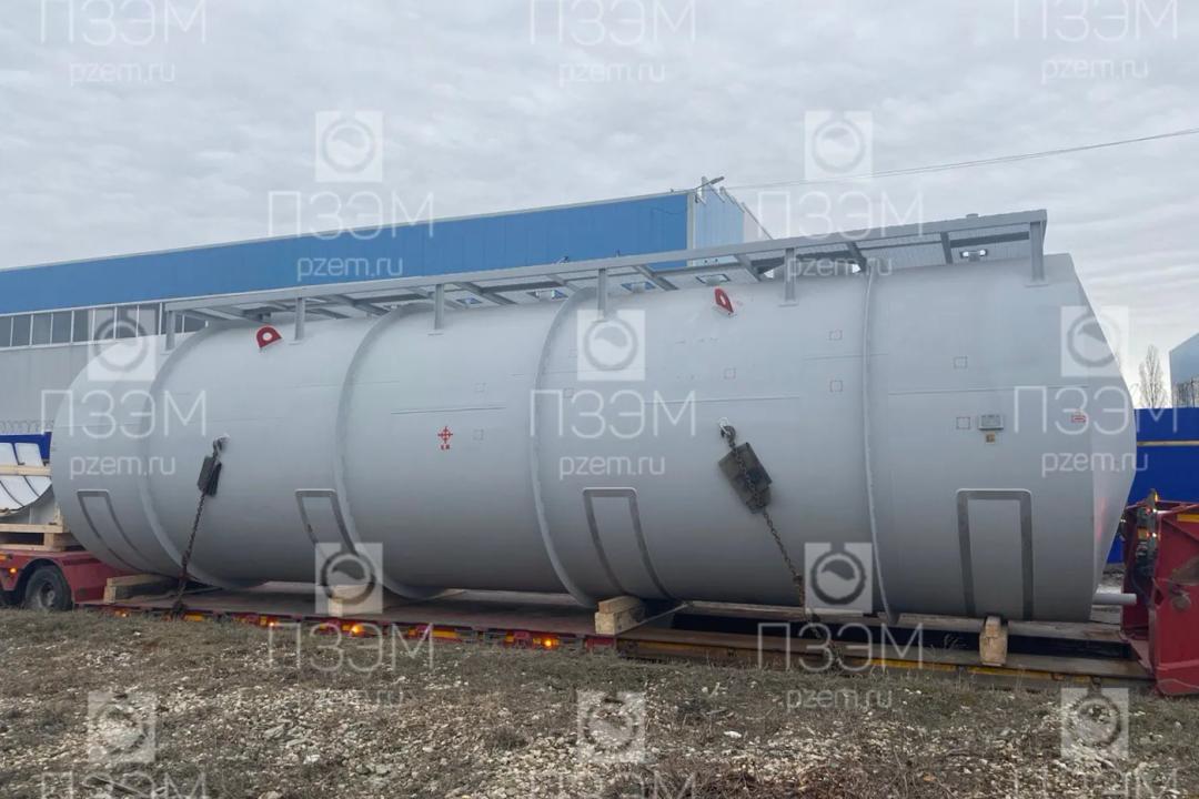 Резервуар горизонтальный стальной по типу РГС-110 м³ — фото 1