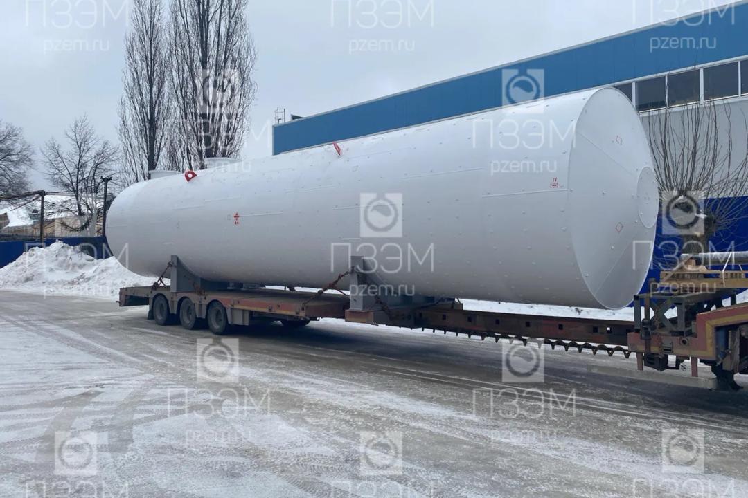 Резервуар горизонтальный РГСН-Н100-120А5КО-1-Б-2-УХЛ-С0 — фото 1
