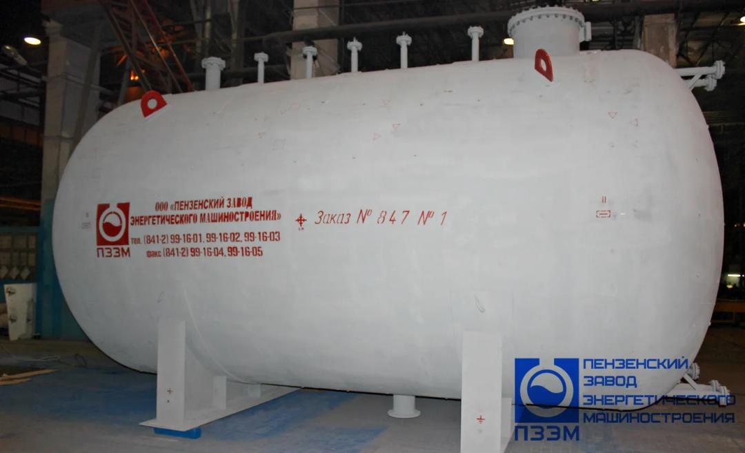 Сырьевая емкость Е-1 50-1,6-09Г2С объемом 50 м³ — фото 1