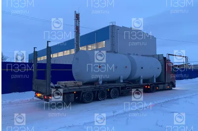 Для республики Казахстан была изготовлена и поставлена сдвоенная емкость