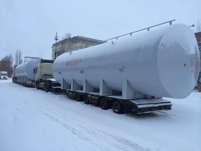 Резервуар горизонтальный стальной объемом 100 м³ РГС-100