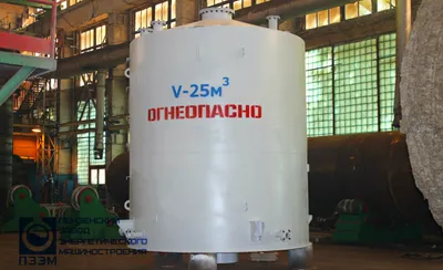 Цельносварной РВС-25 для дизельного топлива
