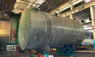 Цельносварной РВС из нержавеющей стали объемом 109 м3